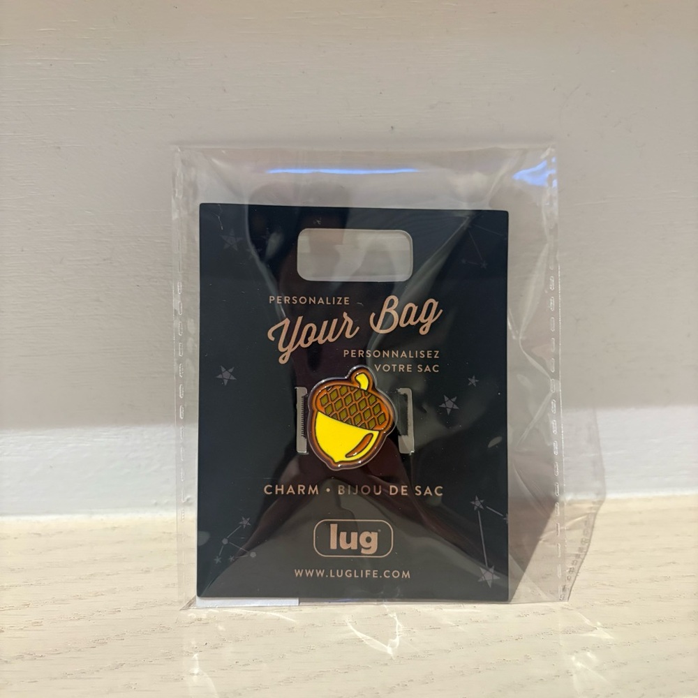 LUG | Acorn Charm | Orange/Yellow
